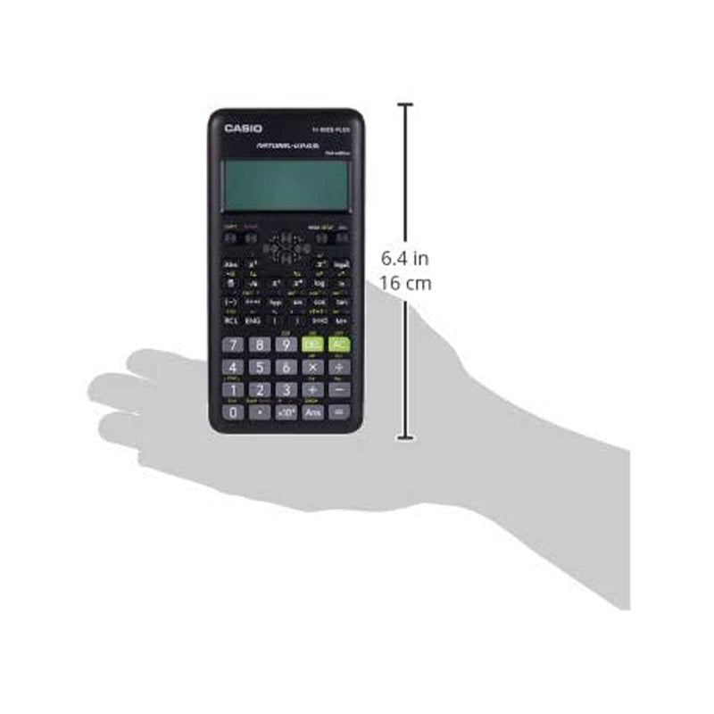 [Australia - AusPower] - Casio Fx-82es Fx82es Plus Bk Display Scientific Calculations Calculator with 252 Functions 