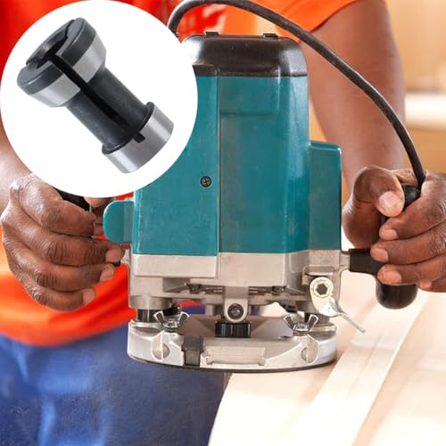 6 PCS Collets Adapter, 6mm 6.35mm 8mm Collet Chuck Tool Adapter for Straight Grinder Cutting Engraving Machine