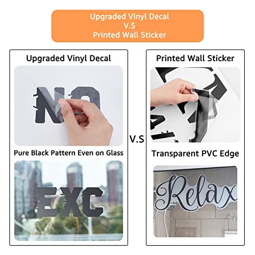 SUPERDANT Blessed Wall Sticker Home Wall Decals Family Vinyl Art Decal Entryway Decor for Farmhouse Sofa Feature Livingroom Bedroom Kitchen Dining Room Office Decoration Gifts 14.5x6.7in