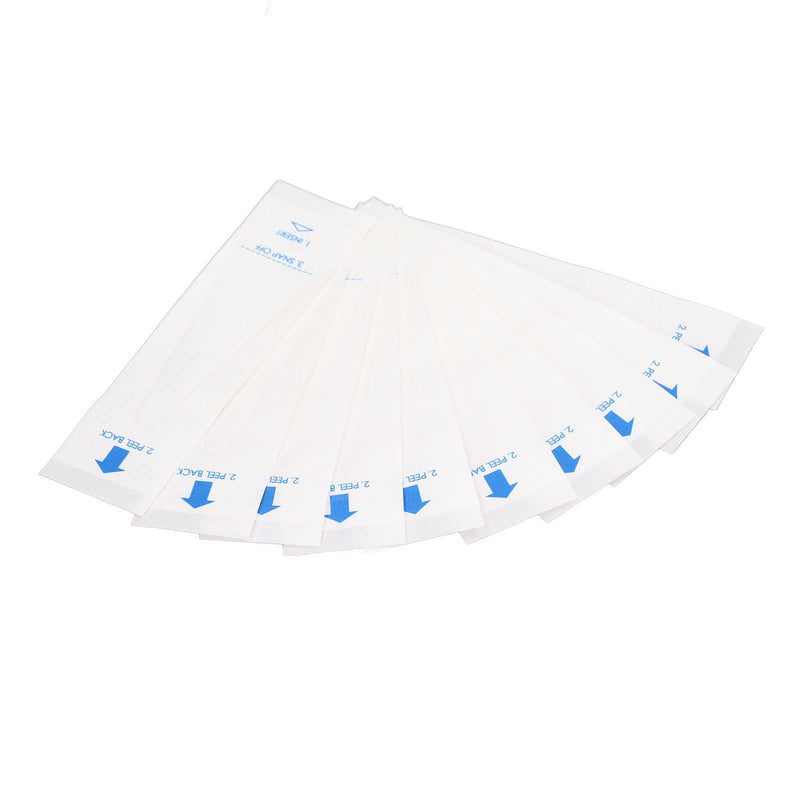 [Australia - AusPower] - 50PCS Disposable Thermometer Probe Cover Set, PE Film Paper 9.5x2.5cm, Accurate for Digital Thermometer 