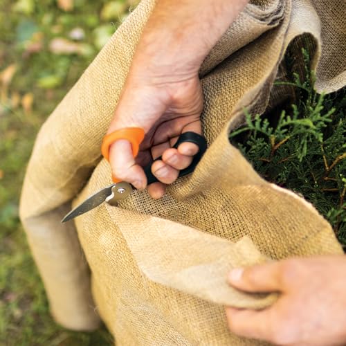 Fiskars 9-inch 7-in-1 heavy-duty garden scissors multi-tool with sheath