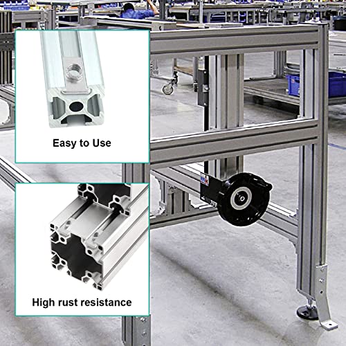 LifCratms M5 flat sliding T-nuts, 100-piece set for 2020 Series 20M5 aluminum extrusion profiles
