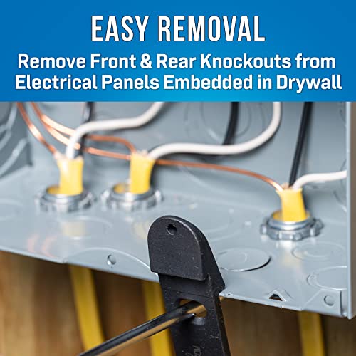 Jonard Tools WBK-100 Panel Buddy knockout punch set for front and rear electrical panel knockouts