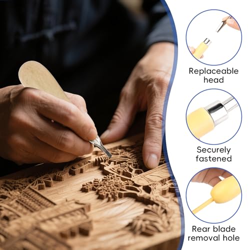 2 Pcs Lino Cutting Tools, Engraving and Stamp Lino Cutter