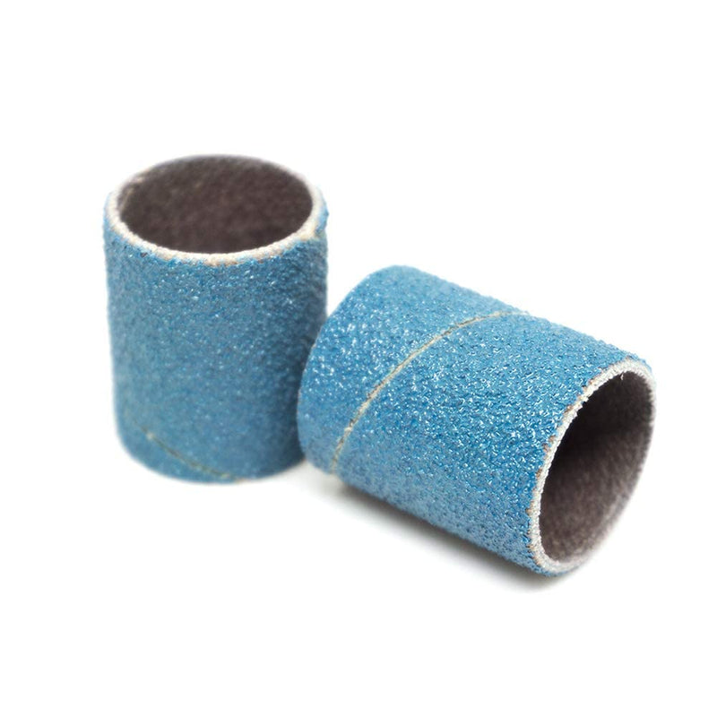 [Australia - AusPower] - Benchmark Abrasives 3/4” x 1” Zirconia Abrasive Spiral Band Sleeves for Deburring Sanding Blending Polishing on Ferrous Metals, Copper, Wood, Plastic, Fiberglass (10 Pack) - 36 Grit 