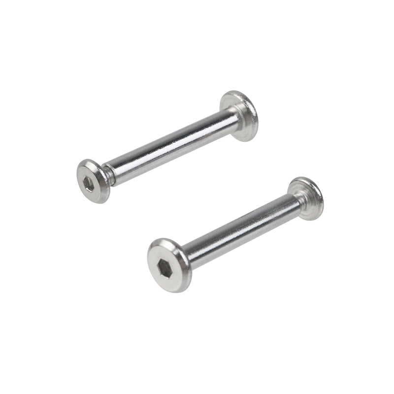 [Australia - AusPower] - Oedema 20 Sets M3×4mm Silver Binding Post Screw Φ4×25mm Screw Rivets Stainless Steel Barrel Nuts and Bolts for Photo Album, DIY Accessories, Furniture M3×4mm, Φ4×25mm 