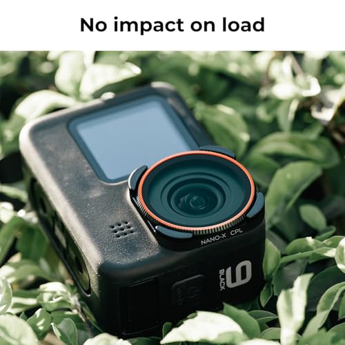 K&F CONCEPT 4 Pack ND CPL Filter Set for GoPro Hero 13/12/11/10/9 ND8 ND16 ND32 CPL