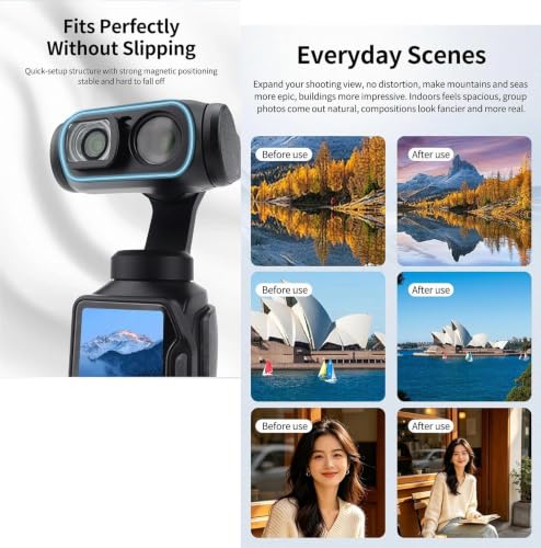 Wide Angle Lens for Insta 360 Luna Ultra