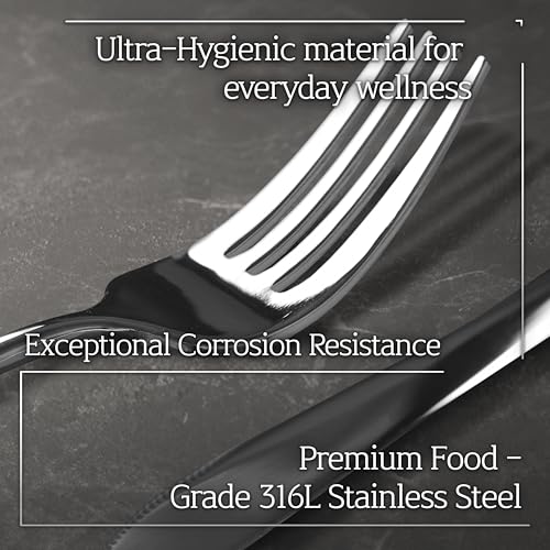 Korean 316 Stainless Steel Cutlery Set for 1