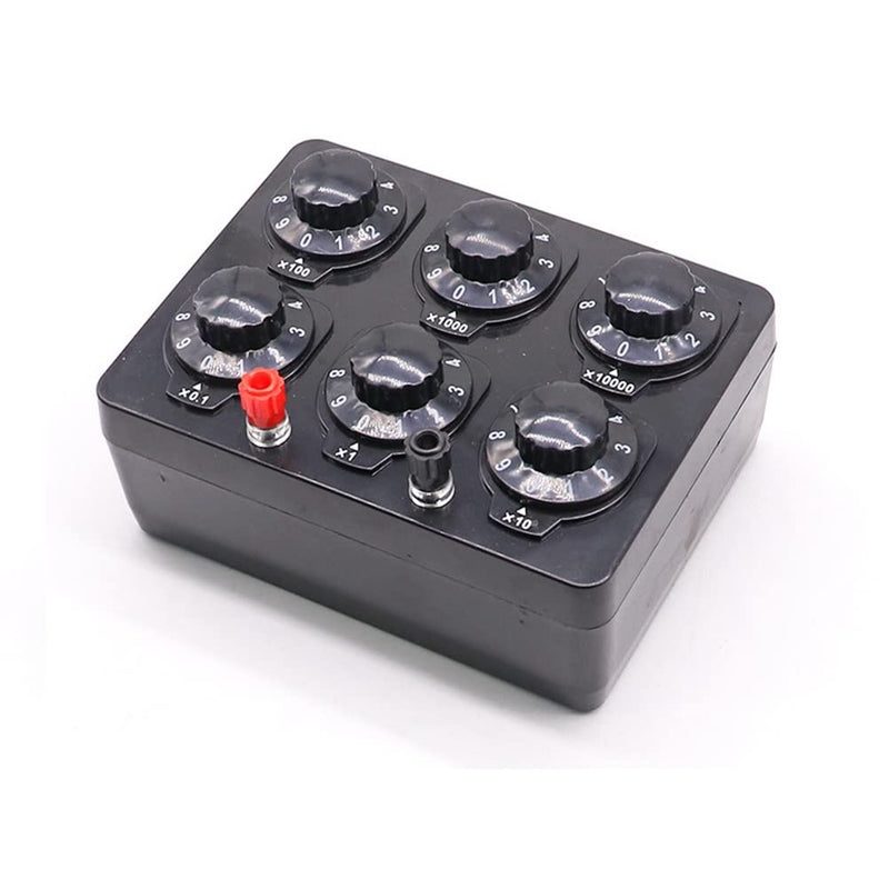 [Australia - AusPower] - PRATYAHARA 0-99999.9 Ohm Simple Resistance Box Precision Variable Decade Resistor Teaching Instrument Teaching Resistance Box 