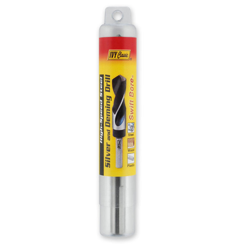 IVY Classic 01048 3/4-Inch x 6-Inch Silver and Deming HSS Drill Bit, 1/2-Inch Shank, 1/Storage Case 3/4"