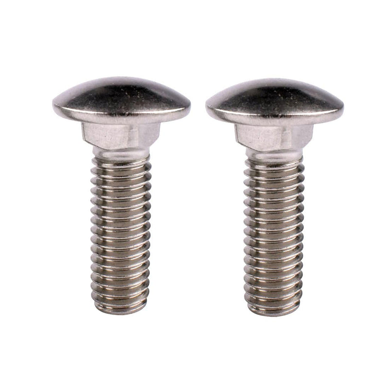 [Australia - AusPower] - 5/16-18 x 3/4" Carriage Bolts Screws, 18-8 Stainless Steel 304, Round Head, Square Neck, UNC Fully Machine Coarse Threaded,10Pcs 5/16-18 x 3/4" (10 PCS) 