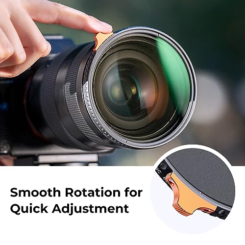 K&F CONCEPT 55mm Black Diffusion 1/4 Effect & Variable ND2-32 Filter in-1