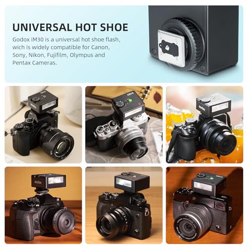 Godox iM30 GN15 Mini Camera Flash Speedlite
