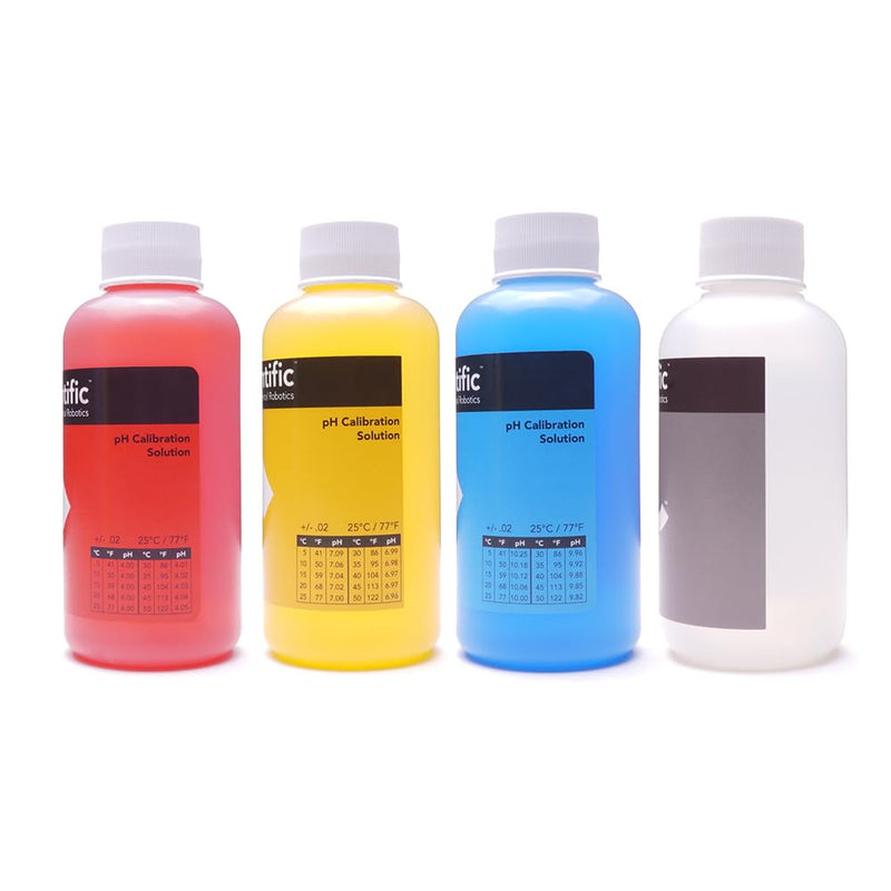 [Australia - AusPower] - Atlas Scientific 4.00, 7.00, 10.00 & pH Storage/Calibration Solution 125ml - 4oz (4 Pack) 