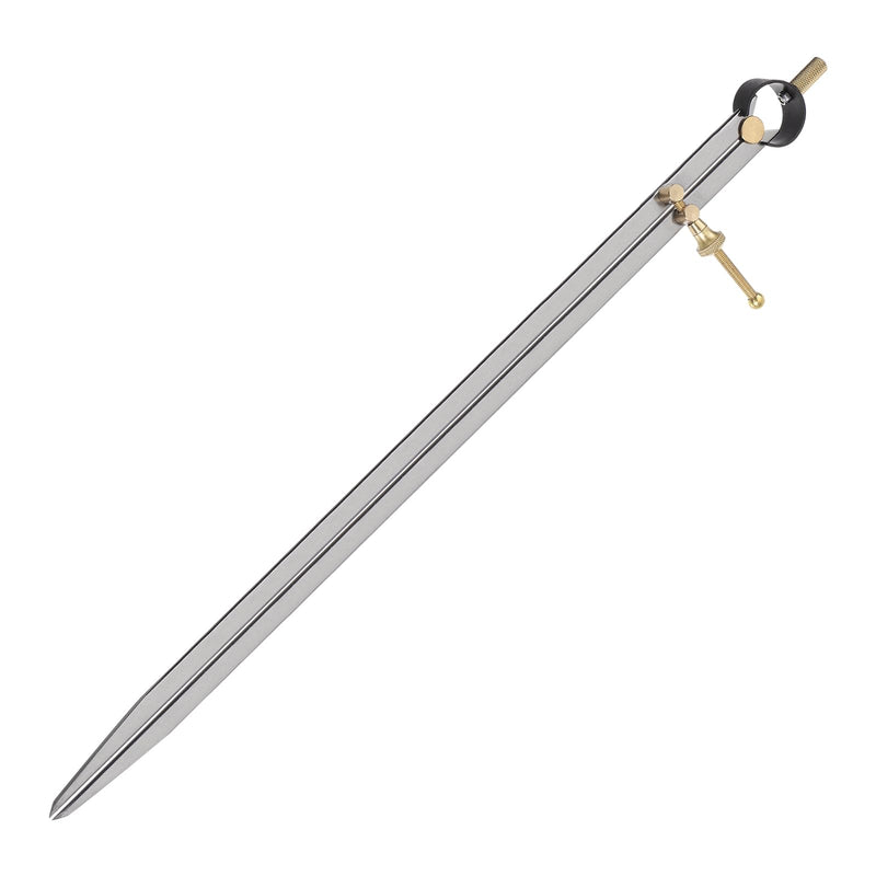 [Australia - AusPower] - Spring Joint Caliper - [20 Inch] Carbon Steel Spring Divider Caliper with Brass Fulcrum for Metalworking Drawing Use, Flat Leg 20 Inch 