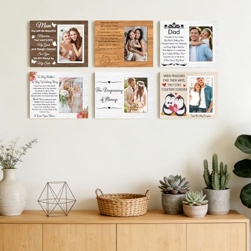 Godmother Gift from Godchild Godmother Proposal Gifts 4x6 Picture Frame Mothers Day Christmas Birthday Gifts for Godmom Confirmation First Communion Baptism Religious Christian Wooden Photo Frame