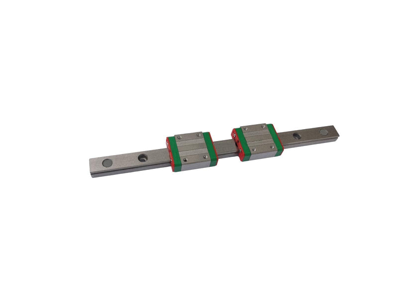 [Australia - AusPower] - 2Pcs MGN7-C Type Linear Slider Carriage Block for Miniature Linear Sliding Guideway Rail MGN7 MR7 