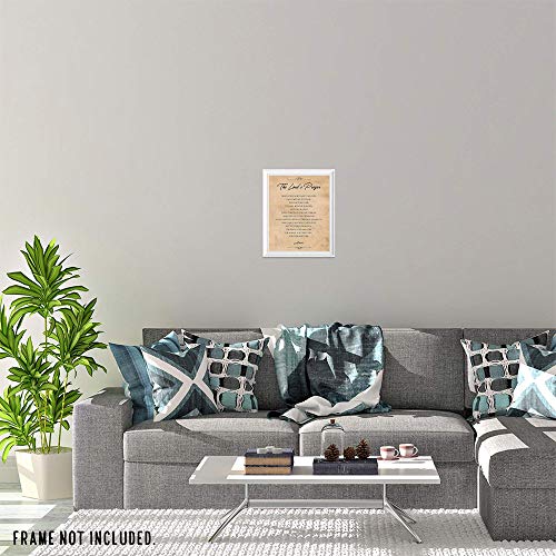 The Lords Prayer Inspirational Quote Prints, 1 (11x14) Unframed Photos