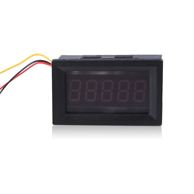 [Australia - AusPower] - High 5 Digit Meter For 0.0000-3.0000A Ammeter Digital Display Digital Ammeter 0.36 Inch Red LED Disp 