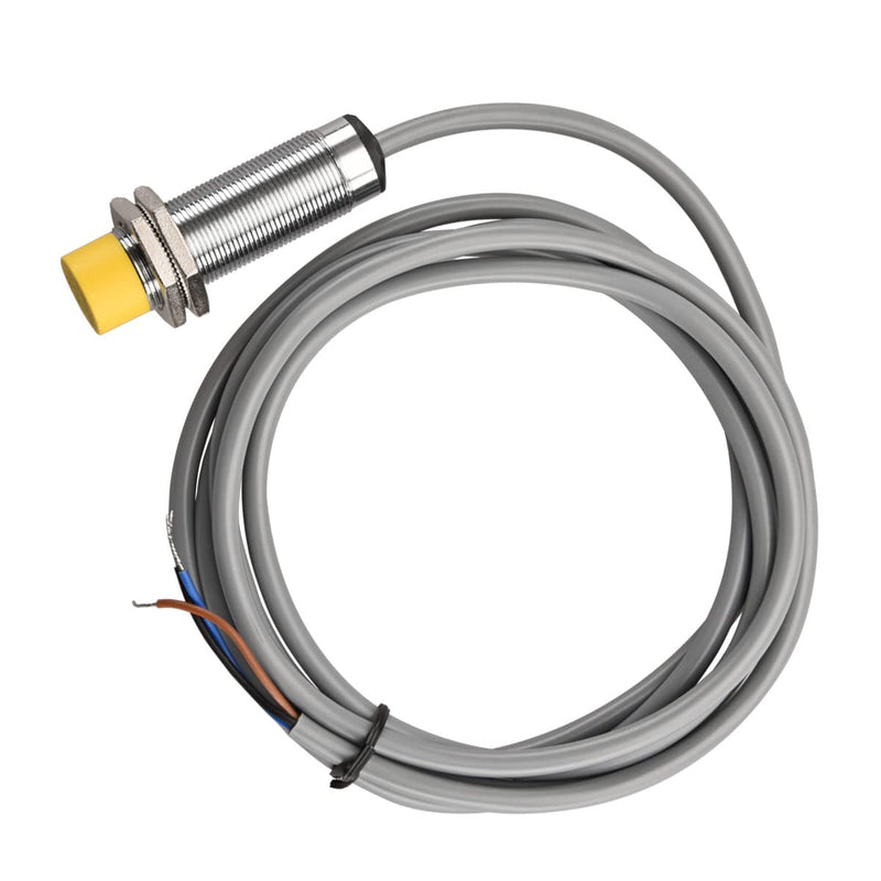 [Australia - AusPower] - Heschen 16mm Inductive Proximity Sensor Switch, HS-M18-Ni16-AN6, non-Embedded, Cylindrical Type, DC10-30V 200mA, NPN NO(Normally Open), 3 Wire, CE 