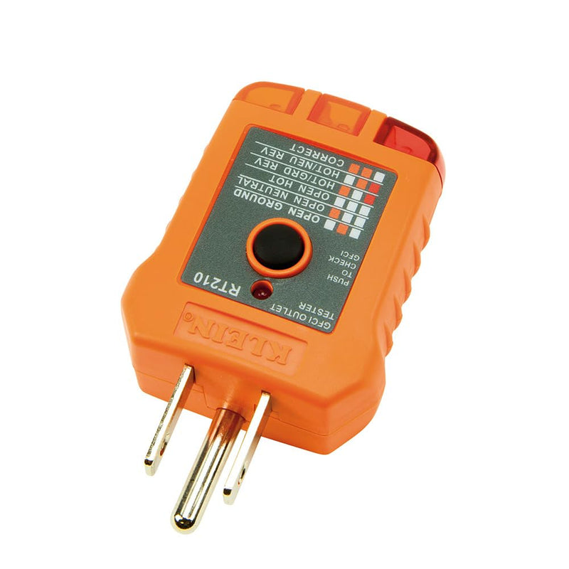 [Australia - AusPower] - Klein Tools IR1KIT Infrared Thermometer and GFCI Receptacle Tester Kit, Non-Contact Digital Temperature Measurement and Electrical Tester 