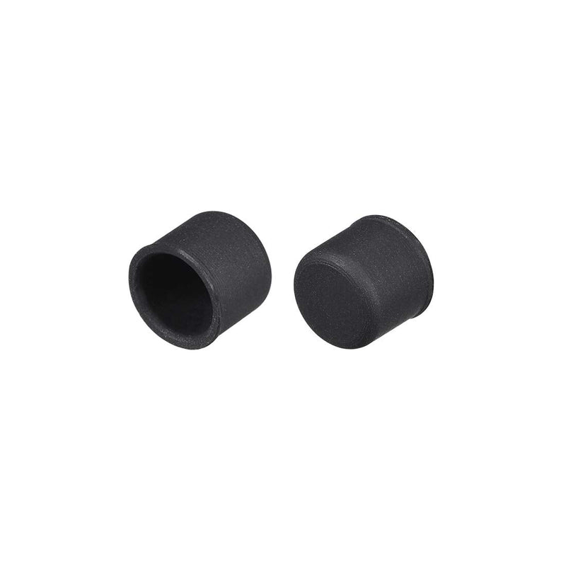 [Australia - AusPower] - uxcell Silicone RCA Port Anti-Dust Stopper Cap Cover Black 20pcs 