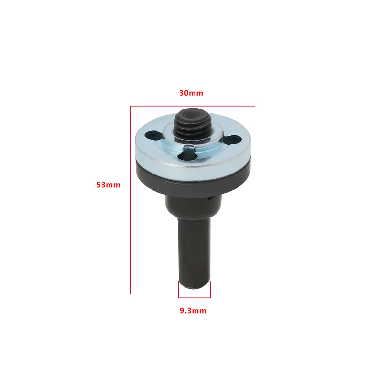 [Australia - AusPower] - VGOL Angle Grinder Connecting Rod Adapter M10 53x30mm High Speed Drill Adapter for Cutting Disc, Polishing Disc and Polishing Sponge, 4pcs 