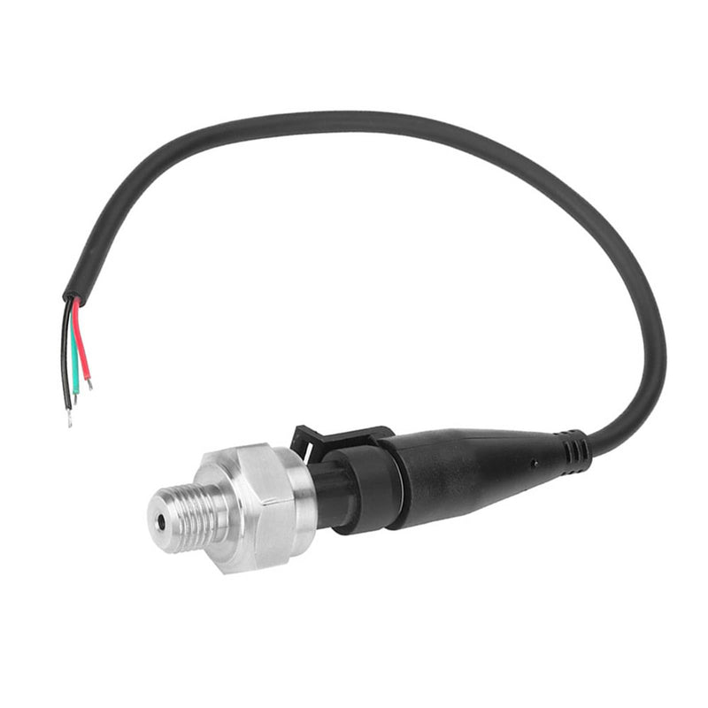 G1/4 Pressure Sensor DC 5V Stainless Steel High Pressure Sensor 0-80 PSI for Water Air Gas Heating Oil Liquids Gases with G1/4 Connection