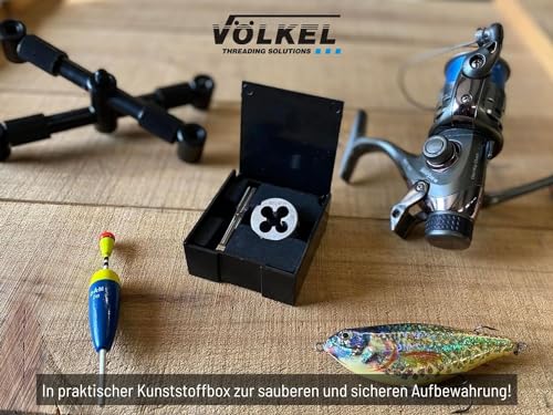 VÖLKEL Angler Set BSF 3/8 x 20 Thread HSS Thread Cutter Set Thread Cutter BSF 3/8 Angler Thread Female and Male Thread