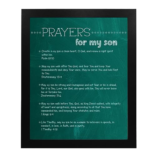 AMERICAN LUXURY GIFTS Prayers for My Son, 8x10 Unframed