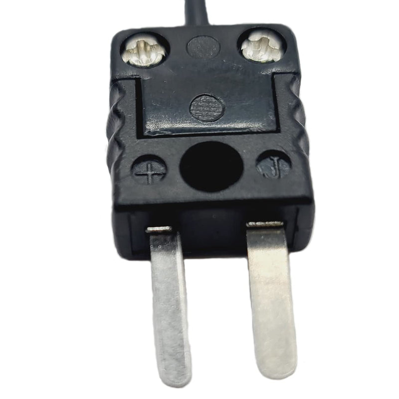 [Australia - AusPower] - J-Type Industrial Thermocouple Extension Lead Wire, Type J Mini Female to Mini Male Connector, 3 ft (1 Yard / .91 m) 