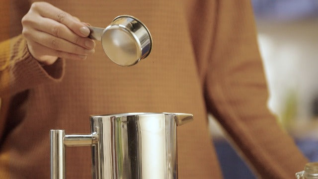 Utopia Kitchen 304 Grade Stainless Steel French Press 12 Oz, Black 12 Ounce