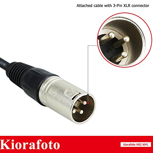 Kiorafoto Camera Camcorder Microphone Replaces Sony Microphone ECM-XM1