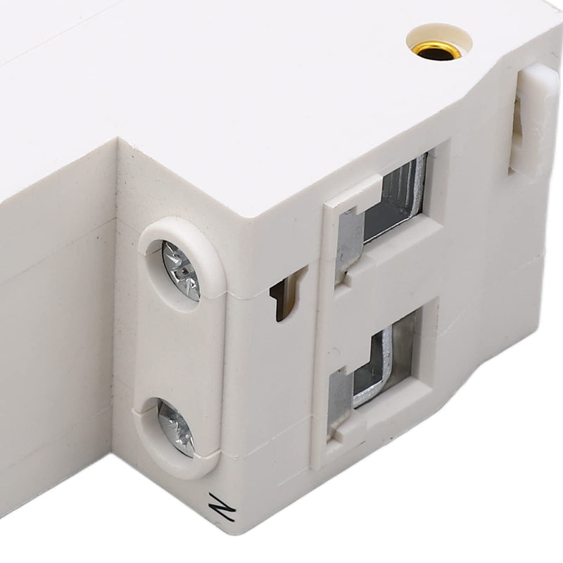 Fi Circuit Breaker, AC 230 V 30 mA 16 A 1P+N Circuit Breaker, A Type C16 Single-Pole Circuit Breaker, DIN Rail, Leakage Protection, Overload Protection, Residual Current Circuit Breaker, FI/LS Switch 16A