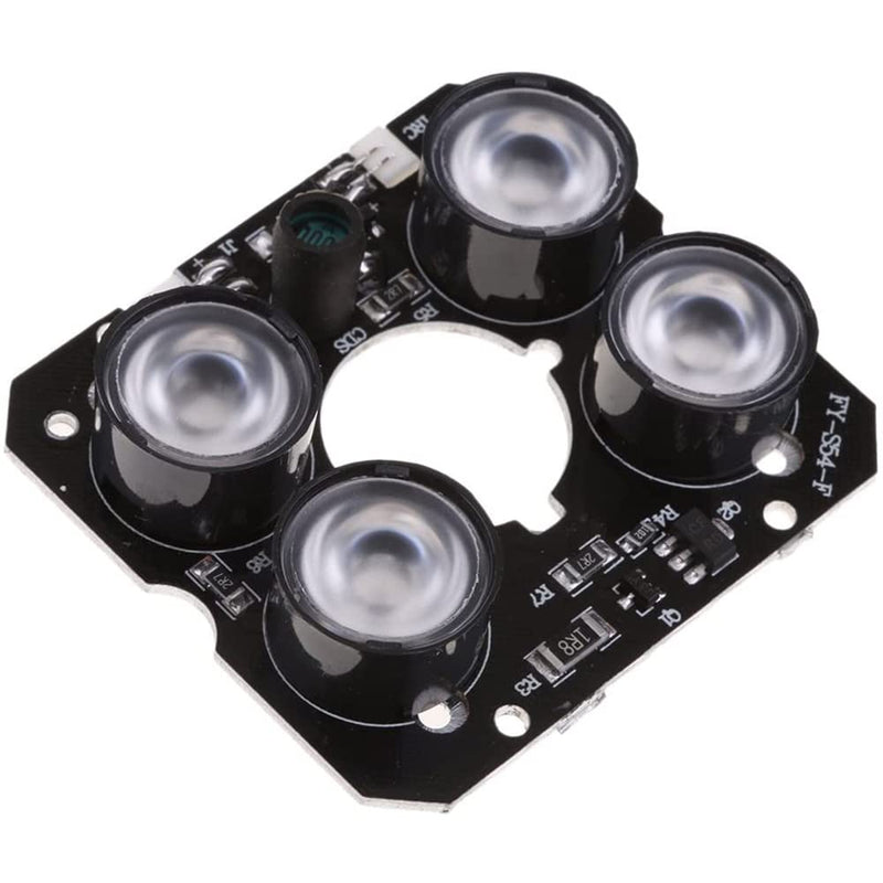 850nm Infrared LED Array Board IR Lighting with IR Range up to 30M for All Kinds of Camera Modules Power DC 12V