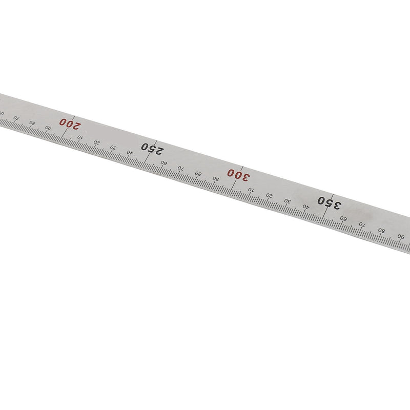 [Australia - AusPower] - 90 Degree Right Angle Finder L Ruler 24 inch Ruler Stainless Steel Easy Read Measurement Layout Template Tool(500mm*250mm) 