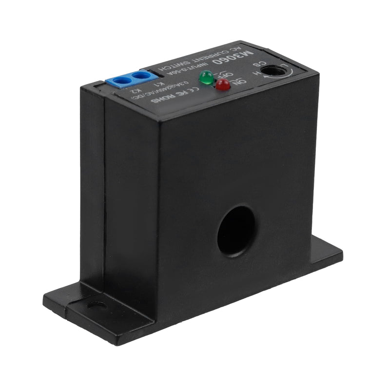 [Australia - AusPower] - Semetall Current Sensing Switch Normally Open Current Sensing Relay Adjustable AC 0.2A -50A(M3060) 0.2-50A M3060 