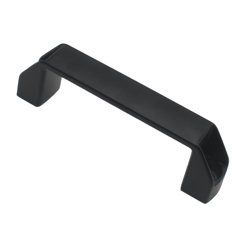 [Australia - AusPower] - FDXGYH 2pcs Aluminium Alloy Handle Black Rectangular Industrial Pull Handle 120mm Industrial Cabinet Hardware 