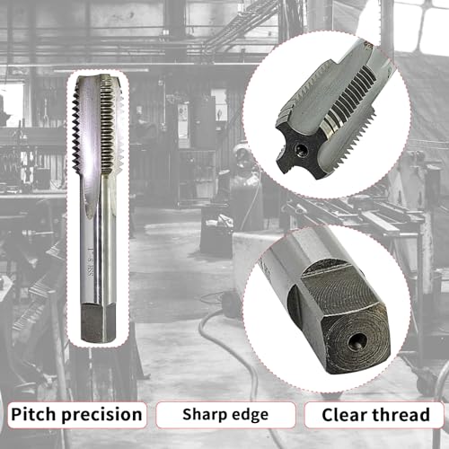 1"-8 Tap, Right Hand, Straight Flute,4 Flute, UNC 1"-8 Right Hand Tap