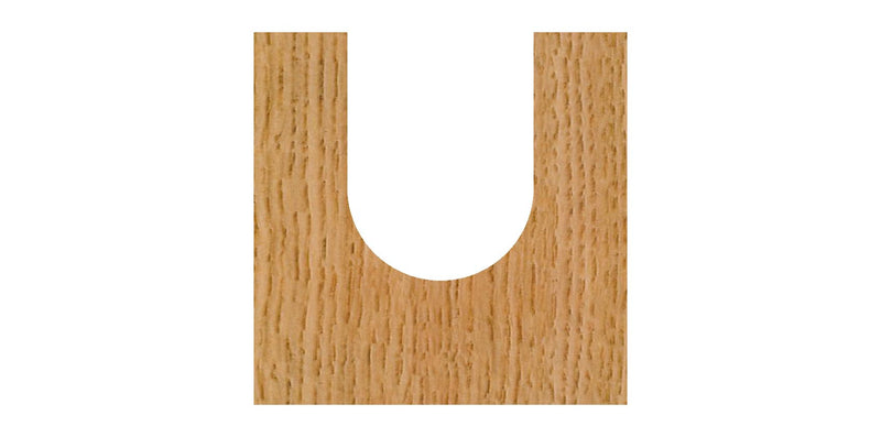 Whiteside Router Bits 1403 Round Nose Bit with 3/16-Inch Radius 3/8-Inch Cutting Diameter and 1/2-Inch Cutting Length
