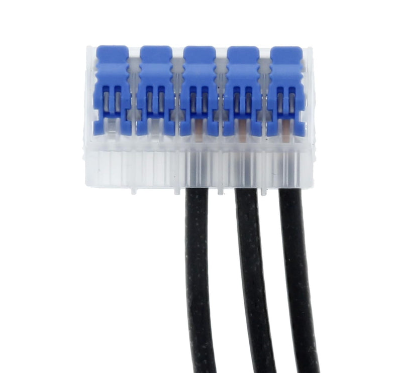 [Australia - AusPower] - Ideal Electrical 30-01L25 in-Sure Lever Wire Connector 5-Port, 10/Bag 