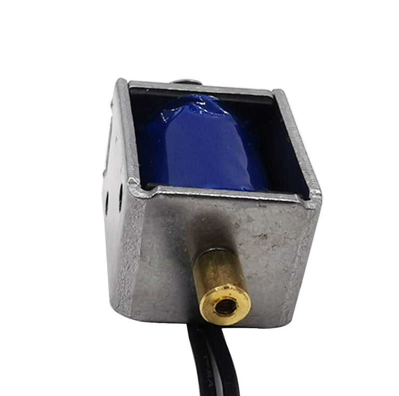[Australia - AusPower] - 2PCS DC 5V 7? Mini Push Pull Linear Solenoid Electromagnet 5mm Stroke Open Frame Actuator Electric DC Magnet Solenoid 