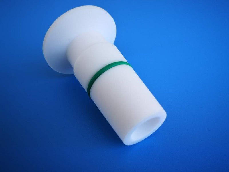 [Australia - AusPower] - PTFE 24/40 to KF25 Flange Adapter with Viton O Ring Bore 13mm at USA Warehouse 