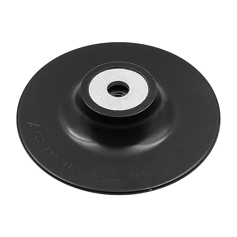 [Australia - AusPower] - Tiardey 4" 100mm Angle Grinder Backing Pad Rubber Backing Pad M10 Thread Grinding Disc Backing Pad Polishing Pad 