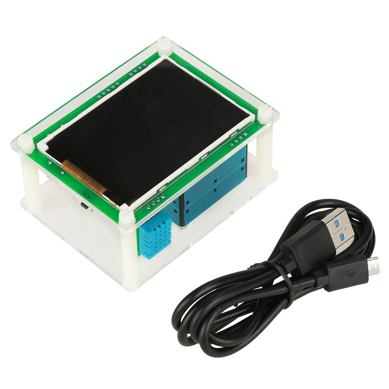 Air Quality Monitor, Air Quality Meter, Air Quality Sensor, Air Quality Detector 2.8'' Multifunctional Digital Car PM2.5 Air Quality Detector Monitor AQI Home Air Monitor Suitable for Home Office Car