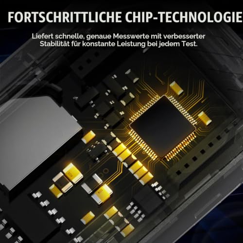 10KHz LCR Meter Tweezers, ESR Meter, Mini SMD Multimeter, Capacitance Inductance Continuity Diode Tester, Measuring Multimeter for Electronic Components, Diode Tester for Rechargeable Components