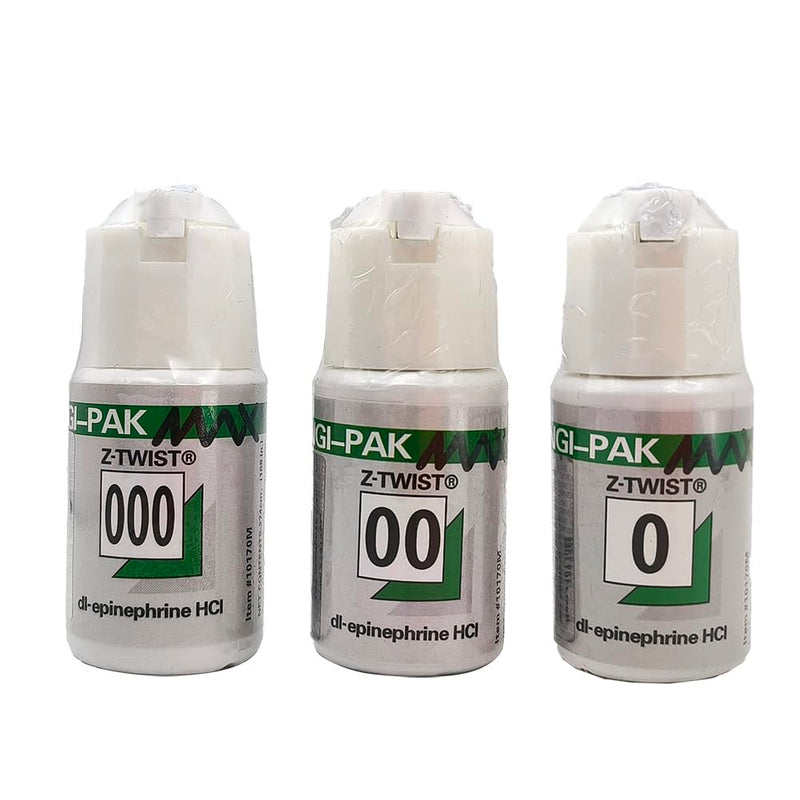 [Australia - AusPower] - Dental Gingival Cord Retraction Knitted Cotton Professional Gingival Retraction Cord Thread Materials Accessory (#00) #00 