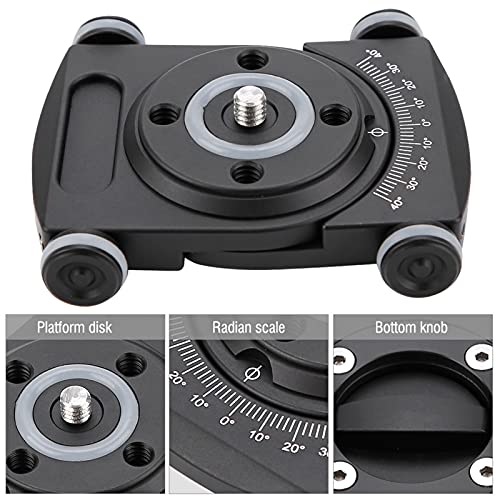 Camera Slider, Phone Slider, FY-01 Table Top Slider Car Roller Video Rail Track for DSLR Filming, Portable Aluminum Alloy Camera Slider for Tripod