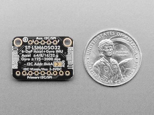 Adafruit LSM6DSO32 6-DoF Stemma QT/Qwiic 4692 Accelerometer and Gyroscope